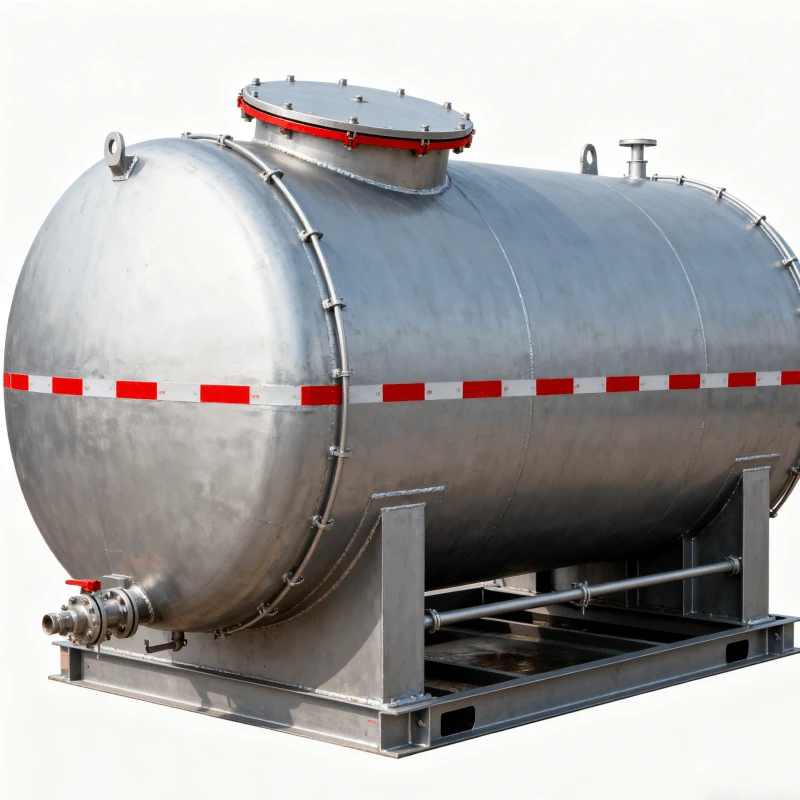 Skid monte tank gaz